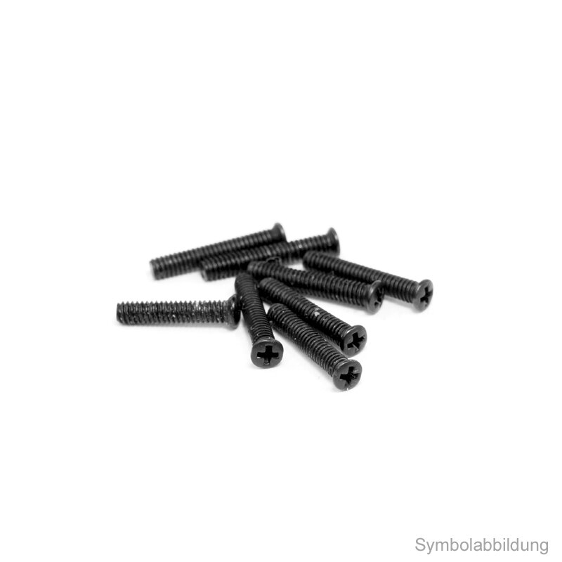 10 Stück Schrauben M2.6x12 - KYOSHO Ersatzschrauben Für Modellbau