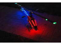 Beleuchtungssatz Nachtflug 450er rot/blau