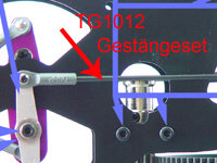 Mechanism Linkage Rod Set TG