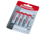 Ready to use NimH batteries / rechargable 4pcs.