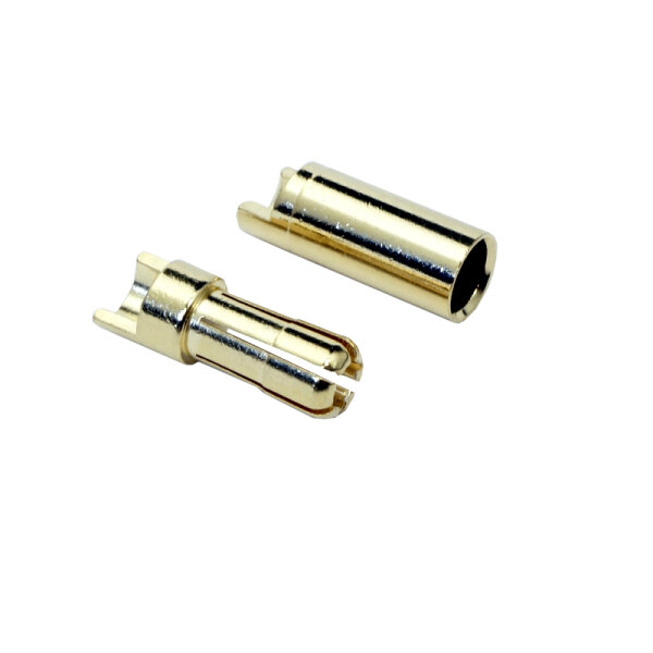 Goldkontakt Verbinder 5,5mm (1 Paar)