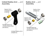 Radius Arm HPS GOB500/570