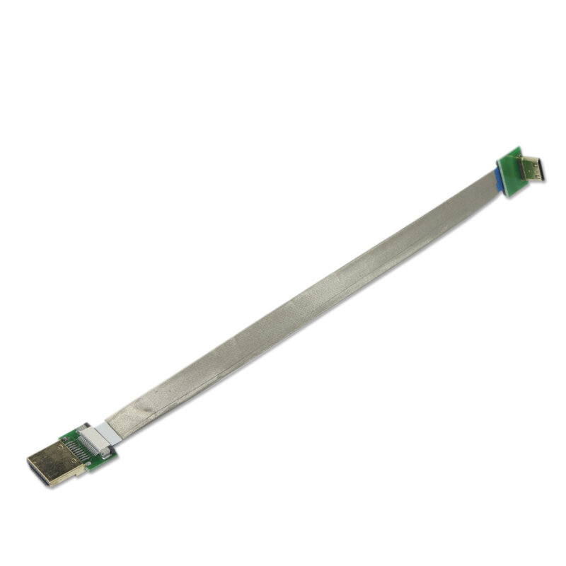 GF UltraThin FlachbandKabel 90° Stecker HDMI Mini zu Micro HDMI 50cm, 9,00 €
