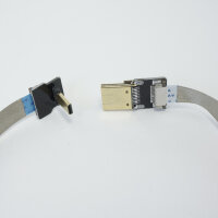 HDMI Flachbandkabel super weich (HDMI - HDMI Micro) -...