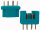 MPX Hochstromsteckverbinder (1 Paar)