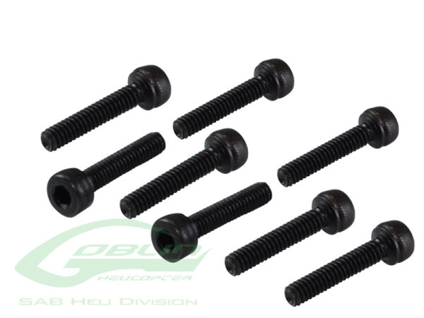 DIN 12.9 Socket Head Cap M2 x 10 (8pcs)
