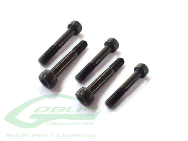 Innensechskantschrauben m. Schaft M3x20 (8)