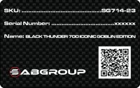 Goblin 700 Black Thunder Iconic Edition