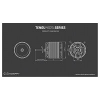 EGODRIFT Tengu 4025HS 1050kV Motor 6x32mm