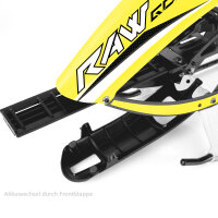 Goblin 700 RAW yellow neon Xnova Bundle für 6S LiPo mit High Grade Servos