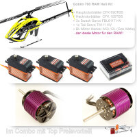 SAB Goblin RAW 700 Hacker A50 Bundle for 12S LiPo with...
