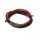 Silicon Cable 4qmm red & black @ 1m