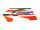 Seitenverkleidung rechts DX Kraken 700S orange/blue