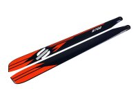 SAB Hauptrotorblätter 701mm - orange