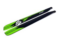 SAB S702 green colored Tips - Main Blades 701mm