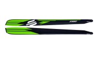 SAB S580 green colored tips - Main Blades 580mm