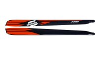 SAB S580 orange colored tips - Main Blades 580mm