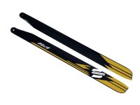 SAB Hauptrotorblätter 721mm - gold colored tips