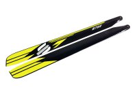 SAB S722 yellow colored tips - Main Blades  721mm