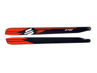 SAB S722 orange colored tips - Main Blades 721mm