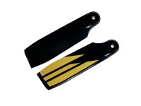 SAB gold colored tips -  Heckrotorblätter 95mm