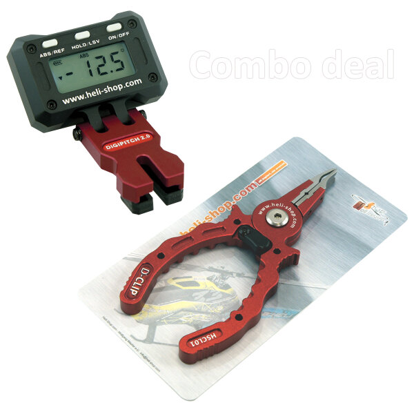 DIGIPITCH 2.0 + D-CLIP Setup- Combo red Edition