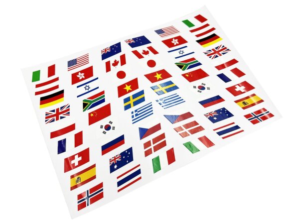 Flags Sticker Set 