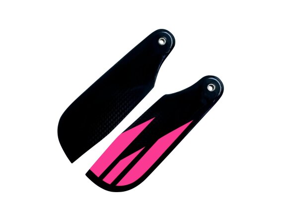 SAB Carbon Fiber Tail Blades 72mm Pink