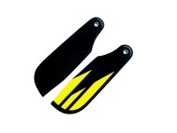 SAB Carbon Fiber Tail Blades 72mm Yellow