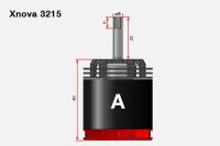 XNOVA Tareq Edition 3215-930KV mit Welle A