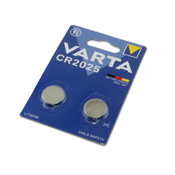 CR2025 - Varta Lithium battery 2pcs.