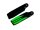SAB green colored tips -  Tail Blades 110mm