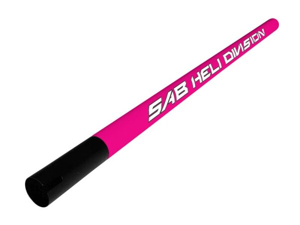 Alum. Heckrohr pink RAW B-Ware