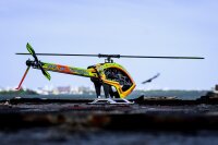 ilGOBLIN PRO 420 Yellow Xnova Lightning Combo with Hobby Wing ESC + KST Servo bundle