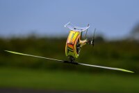 ilGOBLIN PRO 420 Yellow Xnova Lightning Combo with Hobby Wing ESC + KST Servo bundle