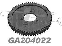 GAUI Rear Main Gear 61T HC425/500/550