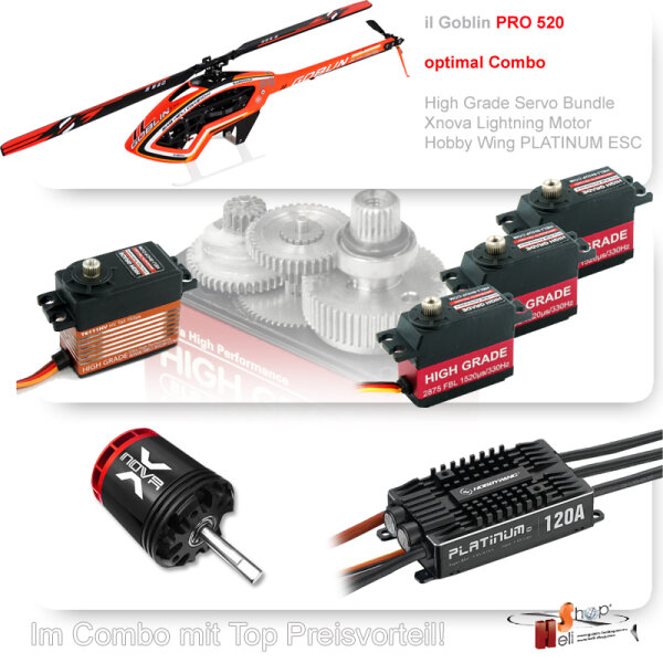 Combo für maximale Flugzeit + Power